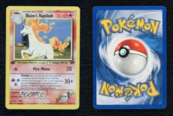 Blaine's Rapidash 1st Ed. Pokemon Gym Challenge #33 2000 - Image 3