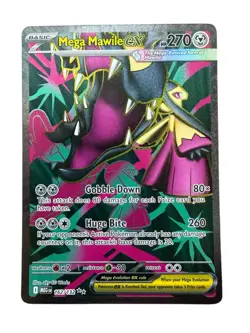 Pokemon Mega Evolutions Mega Mawile ex 162/132 Full Art - English - Image 1