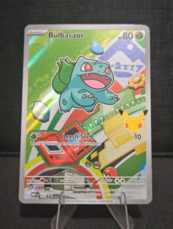 Bulbasaur MEP 037 First Partner Illustration Rare Promo 30th Anniversary Pokemon - Image 1