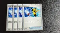 4x Super Rod 188/193 x4 - Paldea Evolved - Pokemon TCG - Playset - Image 1