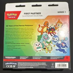 Pokemon TCG First Partner Illustration Collection Series 1 Promo Booster Box - Image 2