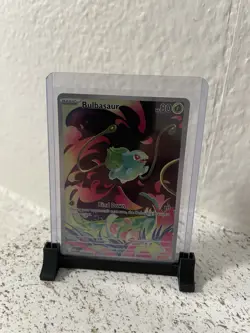 Bulbasaur 133/132 Mega Evolution Illustration Rare Full Art Pokemon TCG - Image 1