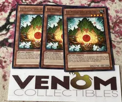 3x (M/NM) Eco, Mystical Spirit of the Forest REDU-EN091 Rare 1st Edition YuGiOh - Image 1