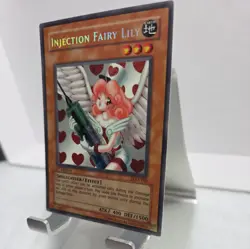 Yugioh Injection Fairy Lily LOD-100 Rare 1st Edition 🔥 Pack Fresh Never Played - Image 3
