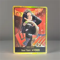 Boa Hancock Gold Don. Bandai O.P. Your Turn +1000 Full Art Foil Card English - Image 1
