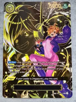 Lilith OP07-111 Alternate Alt Art SP One Piece Carrying On His Will-OP 13 NM+ - Image 3