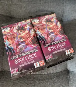 One Piece A Fist Of Devine Speed OP-11 LOT OF 24 Sealed Booster Packs English - Image 1