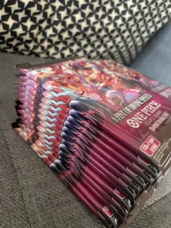 One Piece A Fist Of Devine Speed OP-11 LOT OF 24 Sealed Booster Packs English - Image 2