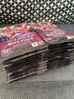 One Piece A Fist Of Devine Speed OP-11 LOT OF 24 Sealed Booster Packs English - Image 4