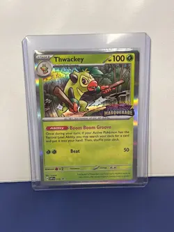 Pokemon: Thwackey 115 Sv: Scarlet & Violet Promo Cards Holo - Image 1
