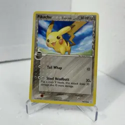Pikachu #72 Sandstorm 2006/ Pikachu #79 Holon Phantoms 2004. Lot 2 Cards English - Image 1