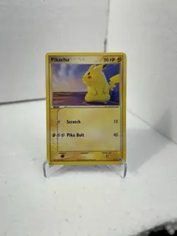 Pikachu #72 Sandstorm 2006/ Pikachu #79 Holon Phantoms 2004. Lot 2 Cards English - Image 3
