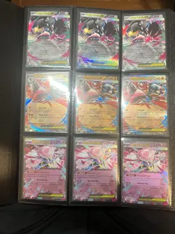 Pokemon TCG 144 EX Card Lot + 8 V VMAX NM - Image 1