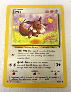 Eevee 74/110 Legendary Collection Pokemon Card TCG - Image 1
