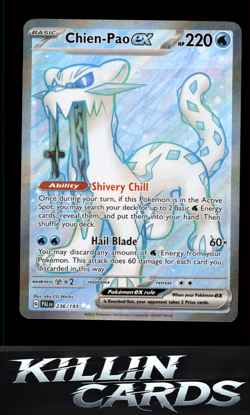 Chien-Pao ex - 236/193 236/193 Pokemon Ultra Rare SV02: Paldea Evolved Card NM - Image 1