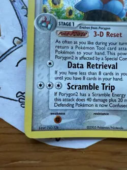 Porygon 2 12/115 - Holo Rare Pokemon Card - Unseen Forces - NM - Image 4