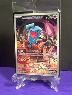 Sealed Team Rocket's Wobbuffet 203 Sv Scarlet & Violet Promo Cards Holo Pokemon - Image 3