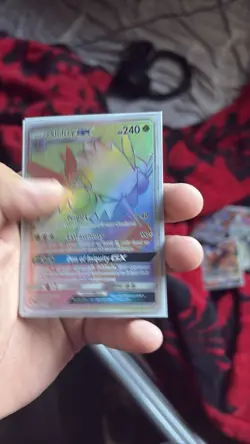 Pokemon GX/EX Tag Team Holo Card Lot - Reshiram & Zekrom, Muk, Eevee, Snorlax - Image 5
