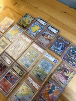 Pokemon Graded Card Lot BUBBLE MEW Pikachu Charizard Gyarados 20 Cards - Image 3