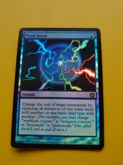 Mind Bend. FOIL 9th Edition rare instant Magic the Gathering Card. - Image 2