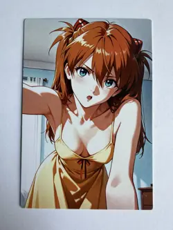 Goddess Story - Asuka Langley [Evangelion] Custom ACG Sexy Anime Waifu Card - Image 1