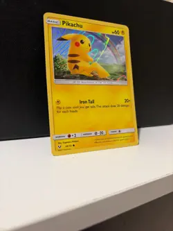 Pikachu - (Water Web Holo) 028/073 Miscellaneous Cards & Products Holo - Image 3