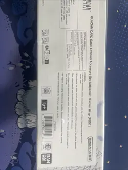 PB01 GUNDAM CARD GAME Premium Accessory Set Mobile Suit Wing ENGLISH - Image 2