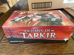 Booster Box Khans of Tarkir Booster Box SEALED Magic MTG - Image 1