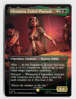 Cleopatra, Exiled Pharaoh (Borderless) M Assassin's Creed 119 NM - Image 1