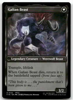 Vincent Valentine #125 (NM) Final Fantasy FIN Magic MTG - Image 2