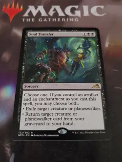 MTG. 4x Soul Transfer. Kamigawa: Neon Dynasty. Pack Fresh - Image 1