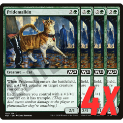 MTG Pridemalkin (M21 Core Set 2021) 196/274 (NEAR MINT) (4X) - Image 1