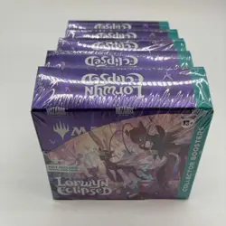 Lot of (5) The Magic: The Gathering Lorwyn Eclipsed Booster Box FACTORY SEALED - Image 1