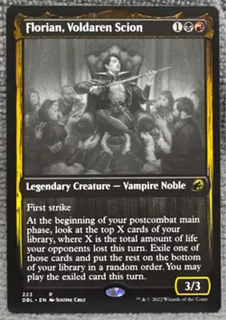Florian, Voldaren Scion Innistrad: Double Feature Regular 223 Rare MTG - Image 1
