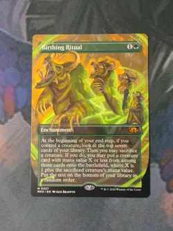 Birthing Ritual - Borderless | 7% Off 2+ | MH3 | NM | MTG - Image 1