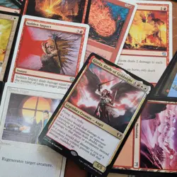 Magic the gathering COMMANDER DECK - ***Boros BURN SPELLS*** BEGINNER MTG FUN - Image 1