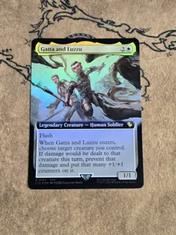 Gatta and Luzzu (Extended Art) 134 Commander: Final Fantasy Foil NM - Image 1