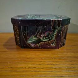 Pokemon Rayquaza Tin Empty 2012 Black & White - Image 3