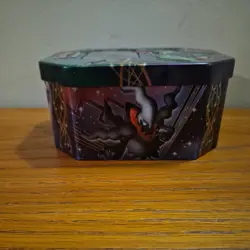 Pokemon Rayquaza Tin Empty 2012 Black & White - Image 5
