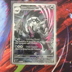 Galarian Obstagoon 245/217 Illustration Rare ME: Ascended Heroes Pokemon NM - Image 1