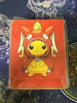 Pokemon TCG Pikachu Deck Case Gyarados & Magikarp Deck Box mint - Image 1