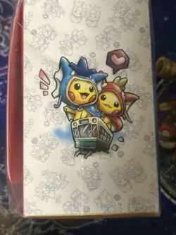 Pokemon TCG Pikachu Deck Case Gyarados & Magikarp Deck Box mint - Image 3
