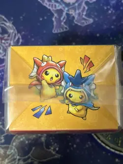 Pokemon TCG Pikachu Deck Case Gyarados & Magikarp Deck Box mint - Image 5