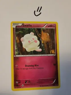Swirlix - 9/12 - McDonald's Promo 2014 NM, English Pokemon Pokemon Promos - Image 1