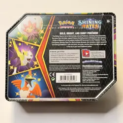 Pokemon Shining Fates Eldegoss V Tin Box 6 Booster Packs Sealed 2021 Game - Image 2