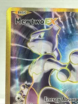 Pokemon TCG Mewtwo EX 103/108 Ultra Rare Holo Card Evolutions XY - Image 2