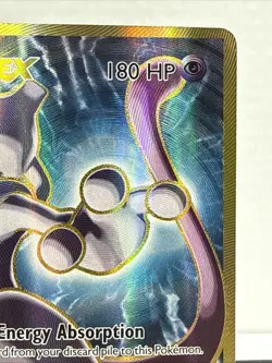 Pokemon TCG Mewtwo EX 103/108 Ultra Rare Holo Card Evolutions XY - Image 3