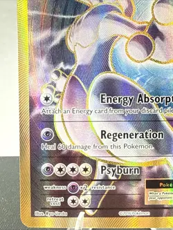 Pokemon TCG Mewtwo EX 103/108 Ultra Rare Holo Card Evolutions XY - Image 4