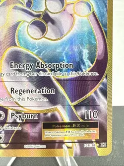 Pokemon TCG Mewtwo EX 103/108 Ultra Rare Holo Card Evolutions XY - Image 5