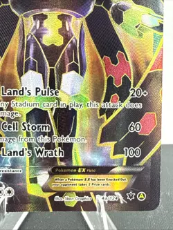 Pokemon TCG Zygarde EX 54a/124 Alternate Art Full Art XY Fates Collide - Image 5